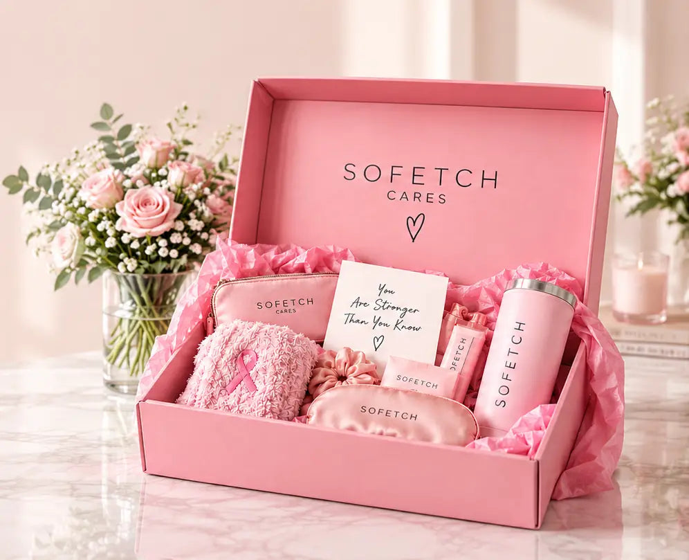 SOFETCH Cares care package